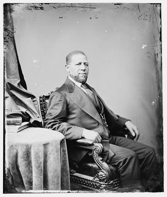 Republican Senator Hiram Revels of Mississippi was the first Black American elected to Congress. Photo courtesy Library of Congress